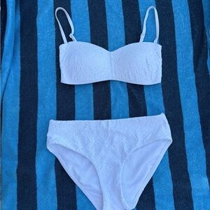 Sea Level white bikini set